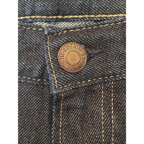 H&M Denim Jeans Men's 36x32 Dark Wash Tapered New with Tags India - Picture 13 of 16